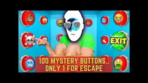 Ben Azelart REACTION | 100 Mystery Buttons | This Is How I Start My Show