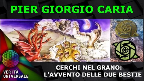 Pier Giorgio Caria - Cerchio nel Grano delle Due Bestie dell'Apocalisse