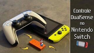 DualSense no Nintendo Switch (Controle de PS5 no Nintendo Switch)