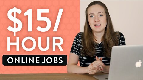 10 Online Jobs That Pay $15/hr or More (for Students in 2022)