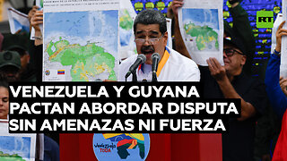 Venezuela y Guyana acuerdan solucionar pacíficamente la disputa sobre el Esequibo