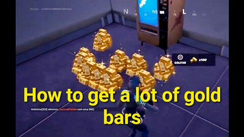 Fortnite ( how to earn a lot of gold bars )