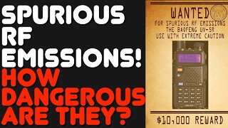 What Is SPURIOUS RF OUTPUT On A Baofeng UV-5R Ham Radio? Spurious RF Emissions Explained