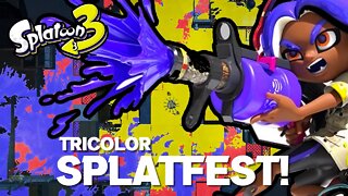 Splatoon 3 - Splatfest Tricolor Gameplay (Rock, Paper, Scissors Splatfest)