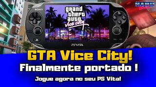 GTA VICE CITY no PS VITA! Game finalmente portado! Confira como jogar! Tutorial completo!