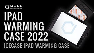 IceCase iPad Warming Case 2022 (iPad Warming for drive-thru, pilots, drones, sports)