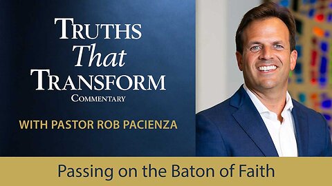 Passing on the Baton of Faith