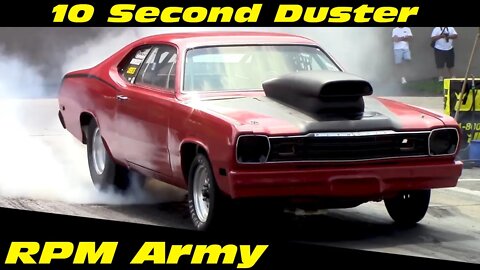 10 Second Plymouth Duster Drag Racing