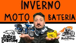 Inverno, moto e bateria fraca, o que fazer? #01