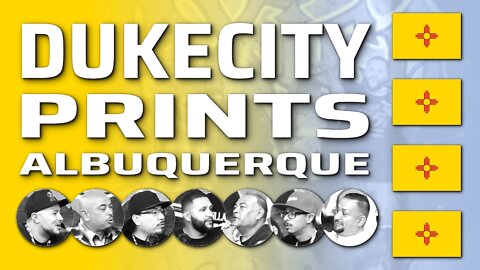 Mario Rico at DukeCity Prints in Albuquerque, New Mexico, April 29, 2022, #23