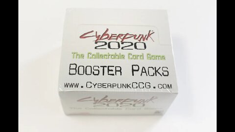 Cyberpunk 2020 CCG/TCG Full Box Opening