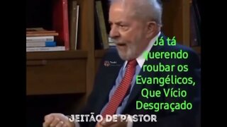 Lula quer ser pastor