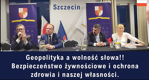 Geopolityka a wolność słowa!! Bezpieczeństwo żywnościowe, ochrona zdrowia i naszej własności.