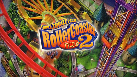 LONG PLAY: Roller Coaster Tycoon 2 (PC) - Crazy Castles - Classic Windows 98 PC Game (RTS)