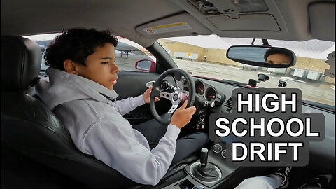 Teaching High Schooler How To DRIFT