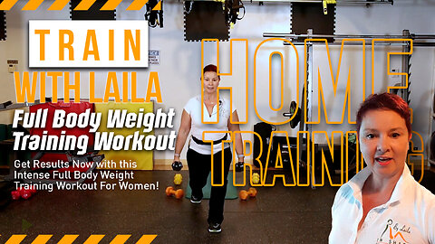 Get Results Now with this Intense Full Body Weight Training Workout For Women!