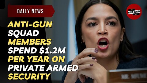 Anti-Gun Squad Members Spend $1.2M Per Year On Private Armed Security