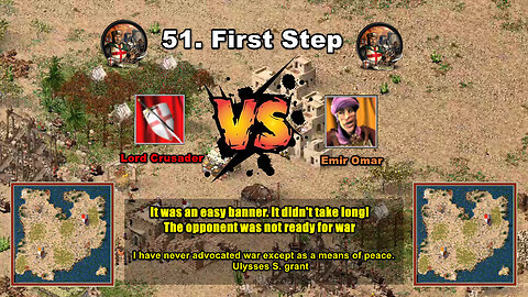 Stronghold Crusader - It was an easy banner. It didn't take long! The opponent was not ready for war