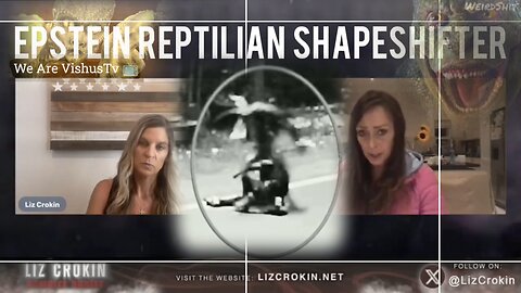 Did You Know Epstein Was A REPTILIAN Shapeshifter? #VishusTv 📺