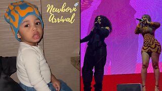 Cardi B's Son Wave Watches Mommy Make Surprise Appearance At SZA's Concert! 🎤
