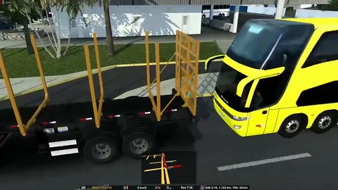 MATÃO x CASSILÂNDIA - MAPA RBR - EURO TRUCK SIMULATOR 2 1.43