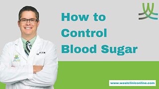 Natural ways to control blood sugar level