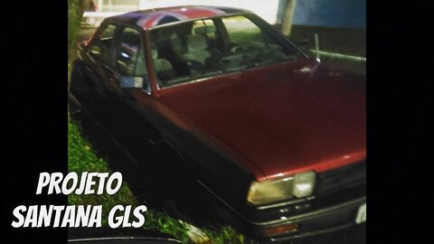 SANTANA 90 GLS ! COMPREI UM CARRO ABANDONADO ! / Ep.1° Car Vlog