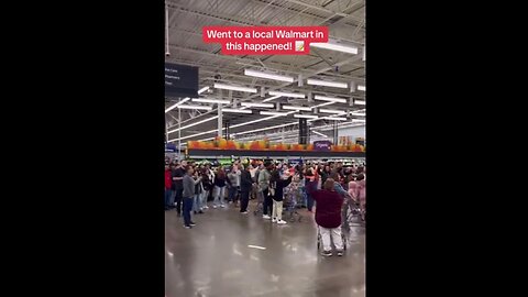 AMAZING! And this is a Kansas City Walmart! 🎵 Oh Come Let Us Adore Him, Christ the Lord 🎵