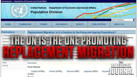 The UN Is Pushing The Dangerous “Replacement Migration” Conspiracy Theory