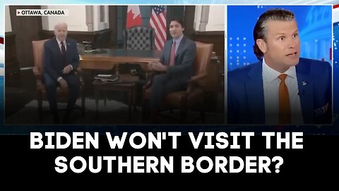 The ONLY Border Biden will visit: Canada's