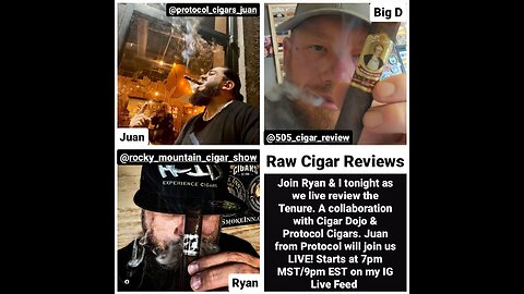 Raw Cigar Reviews - Episode 25 (Juan Cancel of Protocol Cigars)