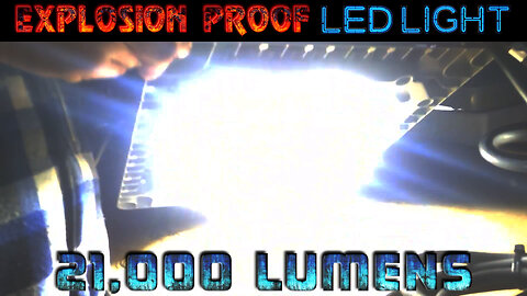 Explosion Proof High Bay LED Light Fixture - 21000 Lumens