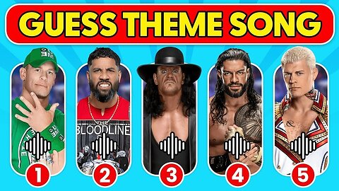 Guess The Theme Song of Your Favorite WWE Superstar!