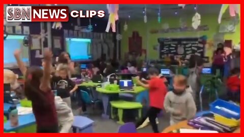 KIDS BURST OUT INTO CHEERS AFTER LEARNING THEY NO LONGER HAVE TO WEAR A MASK - 6015