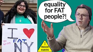 NYC New Law BANS Discrimination Against Fat People - This Law is a JOKE