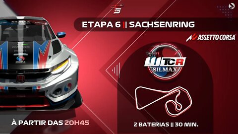 SILMAX WTCR CUP 2022 - 6ª Etapa Temporada 5 - SACHSENRING - ASSETTO CORSA
