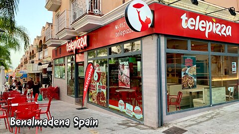 Unlimited Pizza! Telepizza Arroyo de la Miel Benalmadena Spain