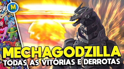 HISTÓRIA DE MECHAGODZILLA [ AS DERROTAS E VITÓRIAS DE MECHAGODZILLA ]