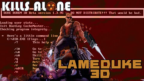 LameDuke (12-30-1994) Demo Loop 320x200 ☢️ Duke Nukem 3D Prototype
