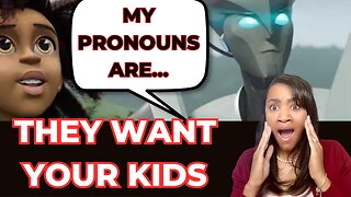 Transformers the Cartoon Trying to Endoctrinate Your Kids with Pronouns