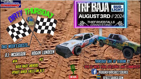 RCS Dirty Thursday - "TRF BAJA Racing & RCS Hall of Fame Inductees" with Hogan Lundeed & DJ McGregor