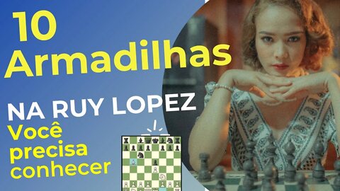 Armadilhas na Ruy Lopez #Chess #Xadrez #Ajedrez #xequemate#checkmate #chess_tactics #amazing #viral