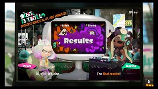 Splatoon 2 - Halloween Splatfest Encore: Trick vs. Treat Rematch - Final Results