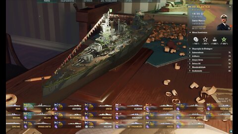 World of Warships - Battleship Atlantico in Action
