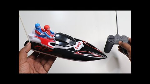 Cheapest RC Speed Boat Unboxing & Testing - Chatpat toy tv