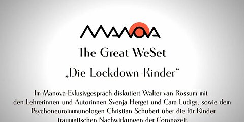 June 9, 2024..🇪🇺 🇩🇪 🇦🇹 🇨🇭..🗽MANOVA The Great WeSet：🗽..👉 „Die Lockdown-Kinder“ (Svenja Herget， Cara Ludigs und Christian Schubert)