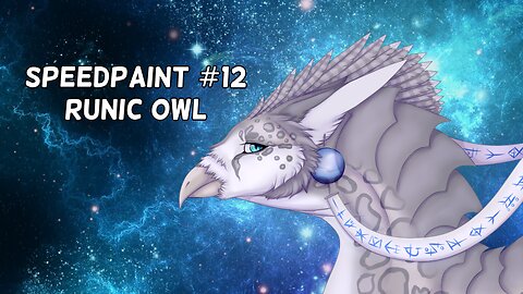 [SAI] Speedpaint #12 - Runic Owl