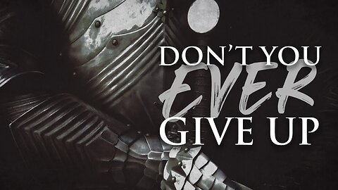 Don’t Ever Give Up| Pastor Mitchell Bland | 10.01.23