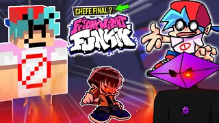 MINECRAFT vs FRIDAY NIGHT FUNKIN ?! 😈 NOVOS mods no FNF - Rk Play