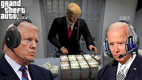 US Presidents Rob A Bank In GTA 5
